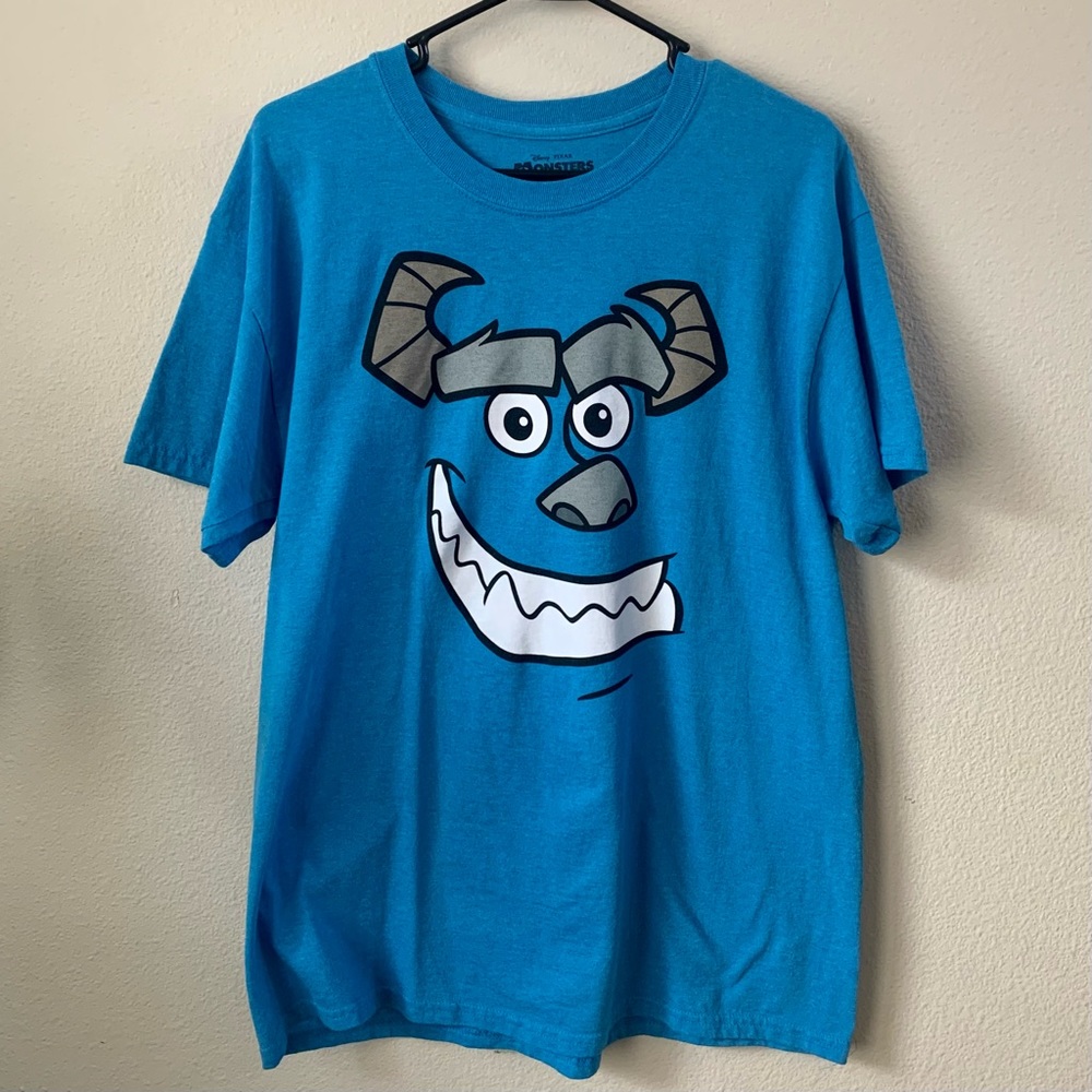Mens Disney Monsters Inc. Blue Sully T-Shirt